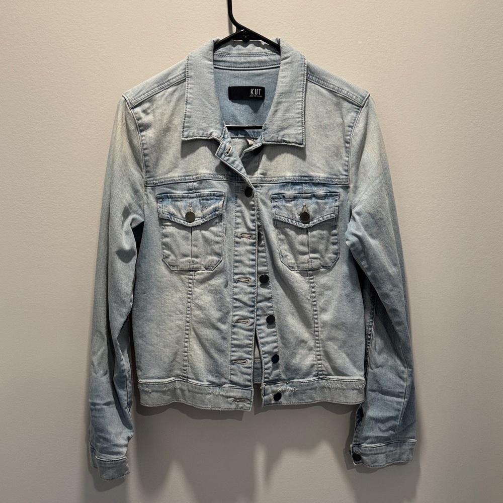 Kut from the Kloth Women's Sky Blue Jean Jacket